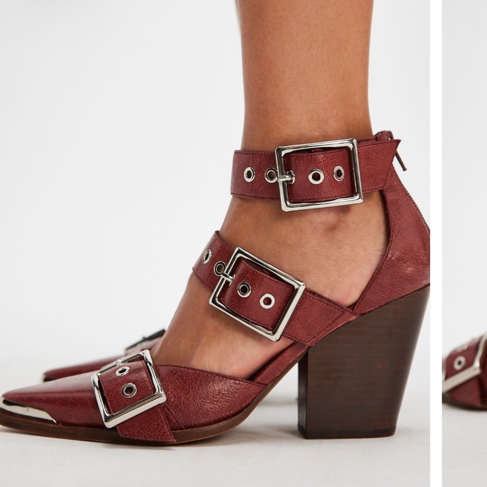 Jeffrey Campbell Hendrix Leather Heels